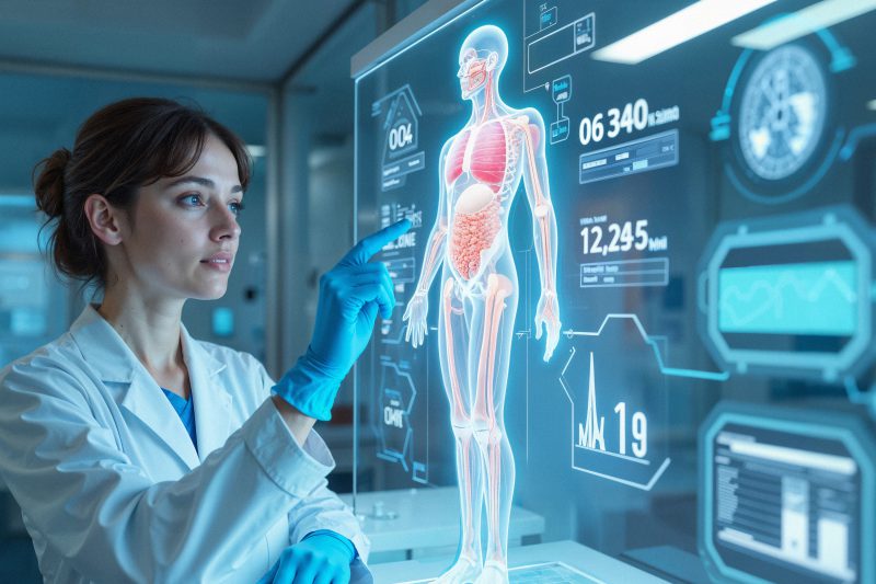 doctor-interacting-with-holographic-human-body-futuristic-medical-setting